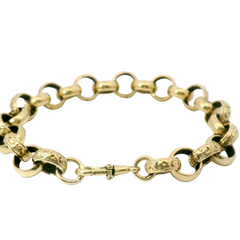 7.75” Pre-owned 9CT Belcher Bracelet (25.6g)