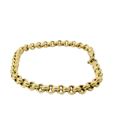 8” Pre-owned 9CT Belcher Bracelet (7.47g)