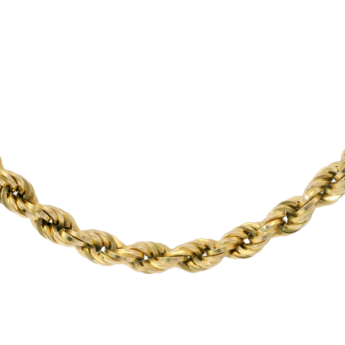 18” Pre-owned 9CT Rope Chain Necklace (26.69g)