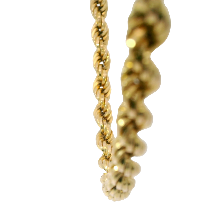 18” Pre-owned 9CT Rope Chain Necklace (26.69g)