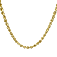 21“ Pre-owned 9CT Rope Necklace (6.05g)
