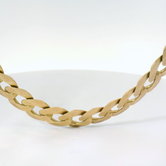 26” Pre-owned 9CT Flat Curb Chain Necklace (92g)