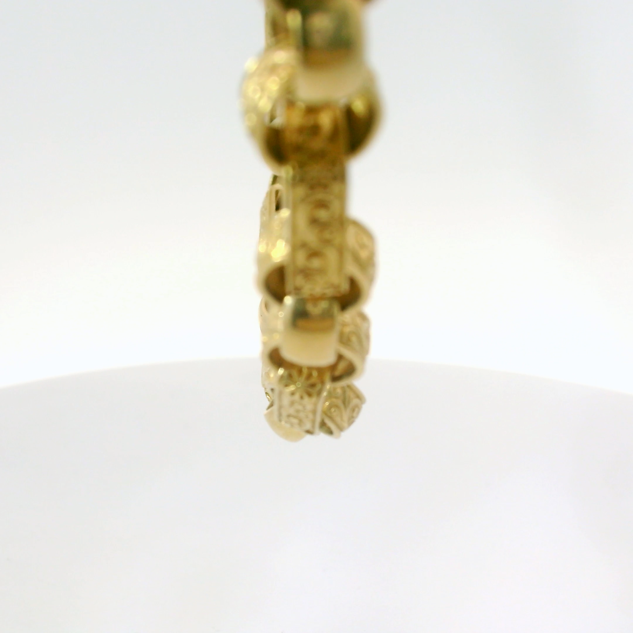 26” Pre-owned 9CT Gypsy Link Chain Necklace (83.89g)