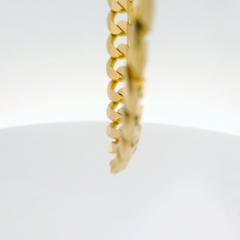 24” Pre-owned 9CT Flat Curb Chain Necklace (62.64g)