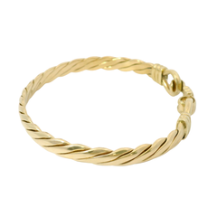 6.75” Pre-owned 9CT Hook & Loop Bangle (19.7g)