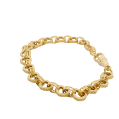 8” New 9CT Heart Link Bracelet (11.74g)