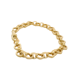 8” New 9CT Heart Link Bracelet (11.74g)