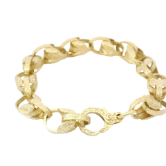 8.5” Pre-owned 9CT Tulip Bracelet (26.03g)