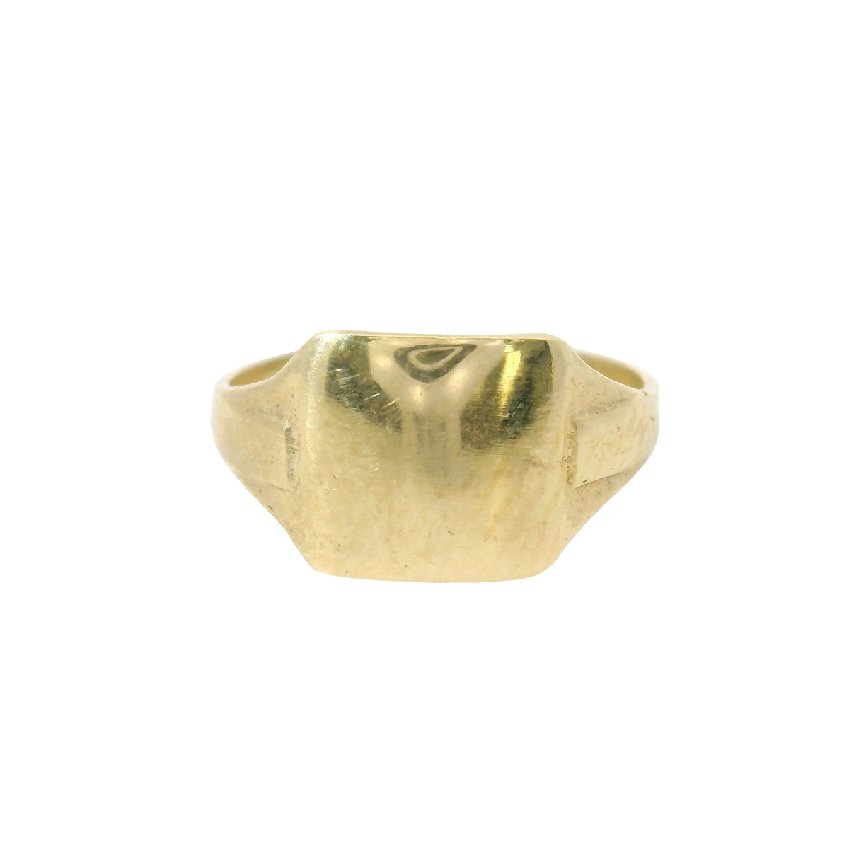 9CT New Kids Signet Ring (Size E)