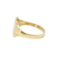 9CT New Kids Signet Ring (Size E)