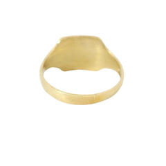 9CT New Kids Signet Ring (Size E)