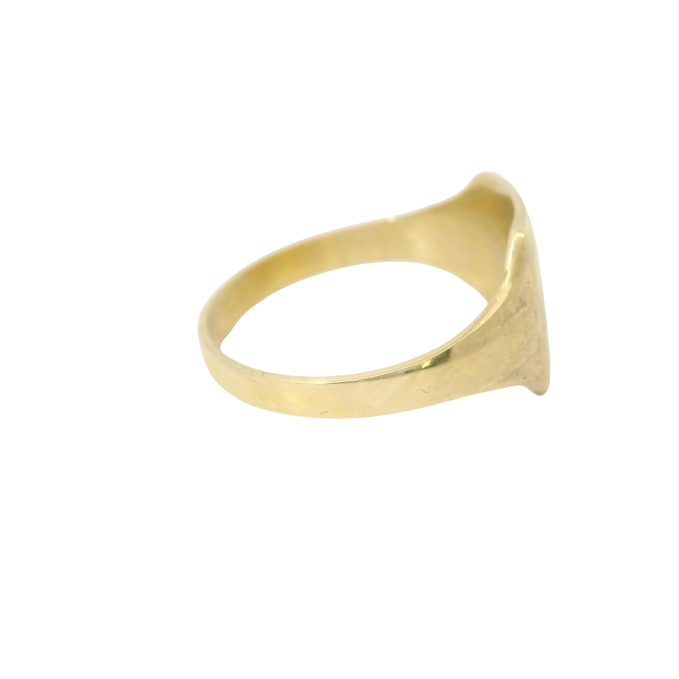 9CT New Kids Signet Ring (Size E)