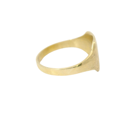 9CT New Kids Signet Ring (Size E)