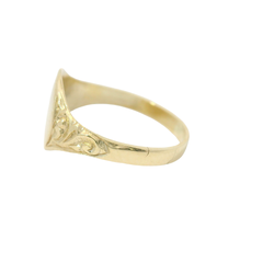 9CT New Kids Signet Ring (Size F1/2)