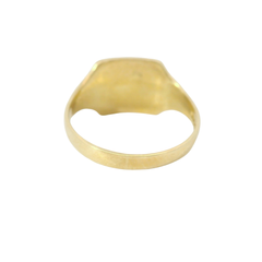 9CT New Kids Signet Ring (Size F)