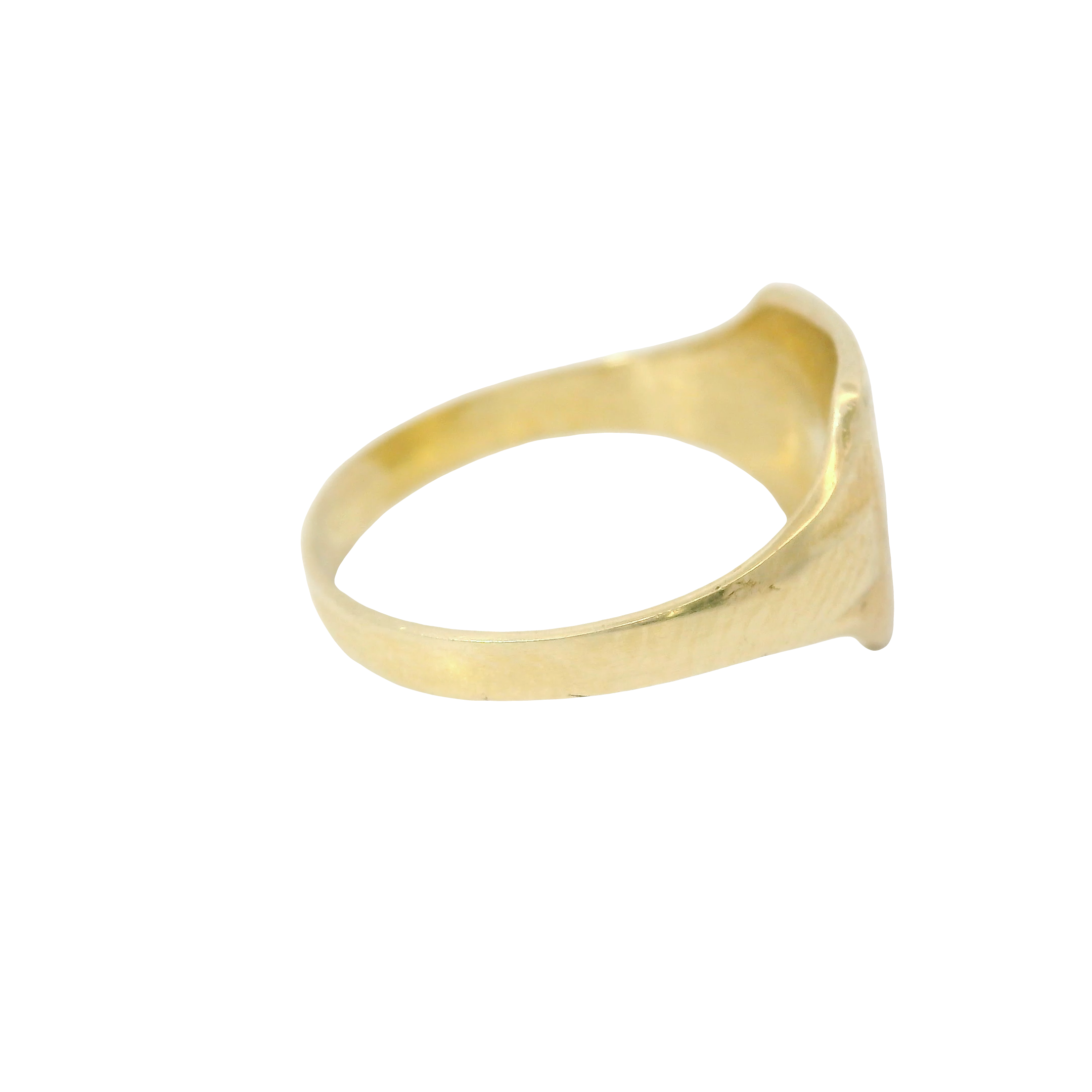 9CT New Kids Signet Ring (Size F)