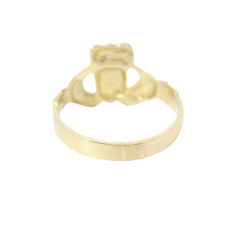 9CT New Kids Claddagh Ring (Size G)