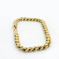 8” Refurbed 7mm Wide Rollerball Bracelet (28.04g)