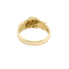 9CT Stone Set Boxing Glove Ring (Size U)