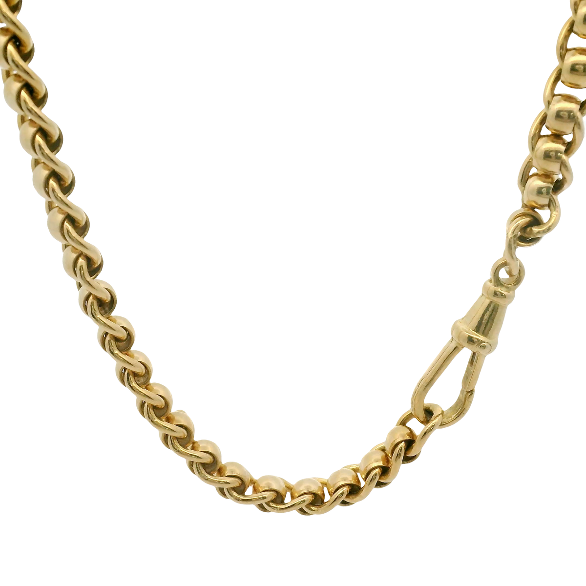 18” Pre-owned 9CT Roller Ball Chain Necklace (33.49g)