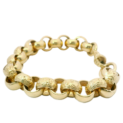 9” Pre-owned 9CT Belcher Bracelet (66.11g)