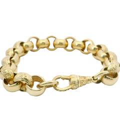 9” Pre-owned 9CT Belcher Bracelet (66.11g)