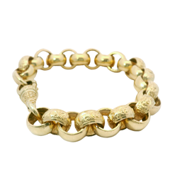 9” Pre-owned 9CT Belcher Bracelet (66.11g)