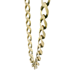 25” Pre-owned 9CT Flat Curb Chain Necklace (38.92g)