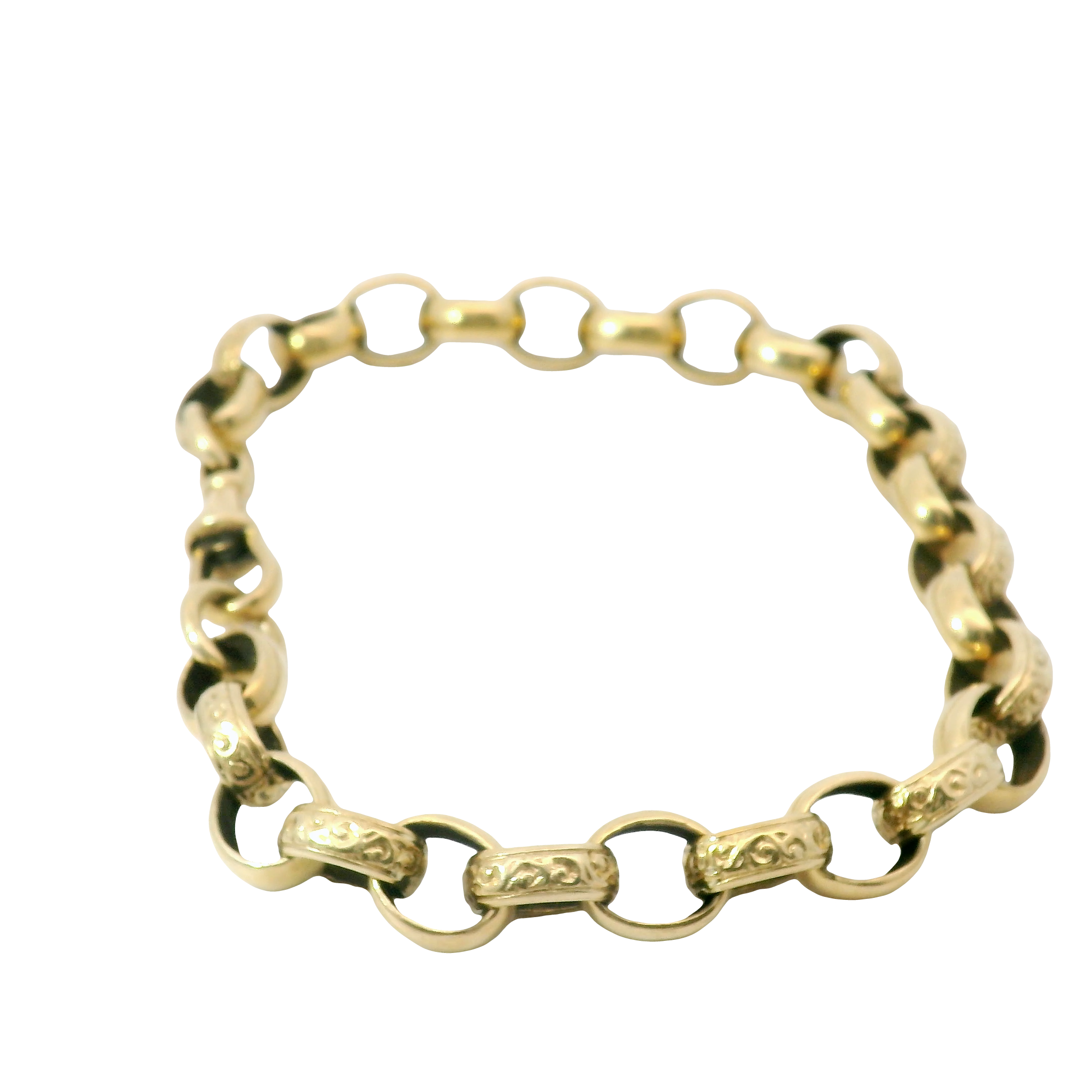 9” Pre-owned 9CT Belcher Bracelet (20.06g)