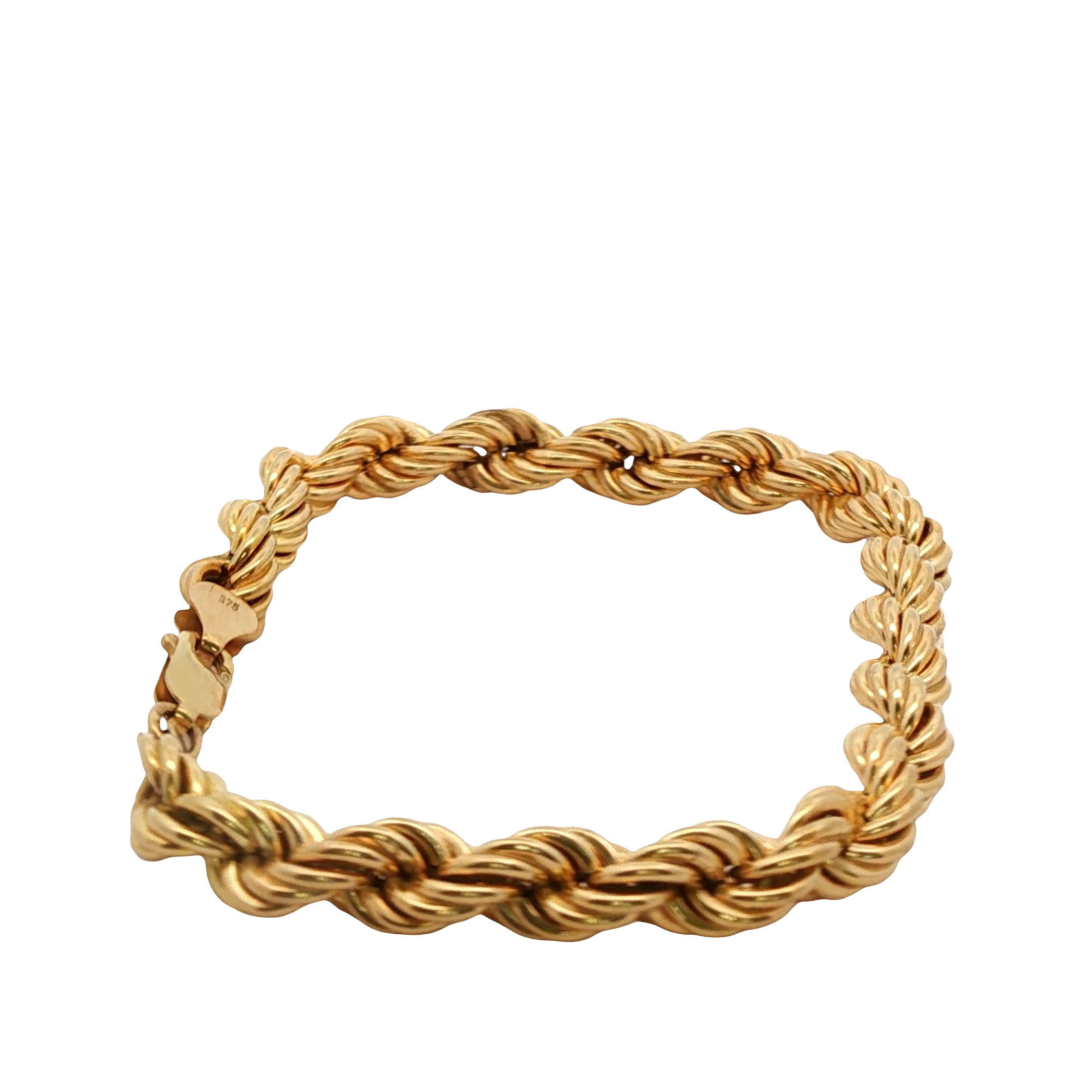 8.5” Pre-owned 9CT Rope Bracelet (14.25g)