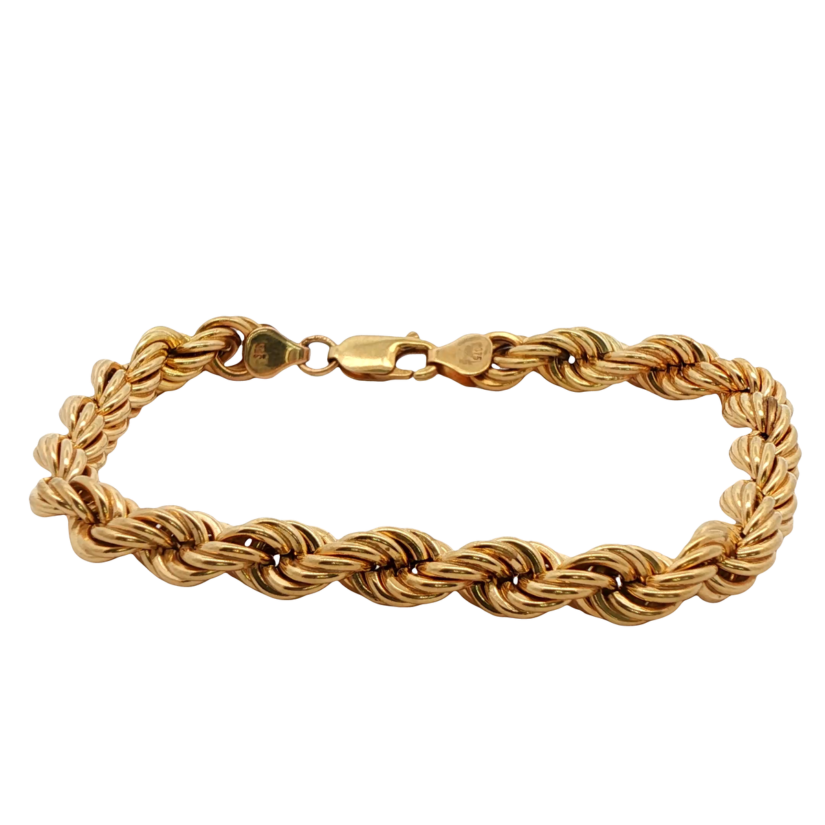 8.5” Pre-owned 9CT Rope Bracelet (14.25g)
