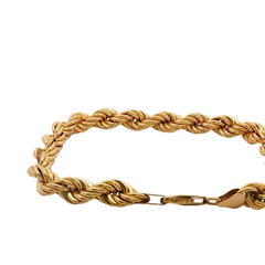8.5” Pre-owned 9CT Rope Bracelet (14.25g)