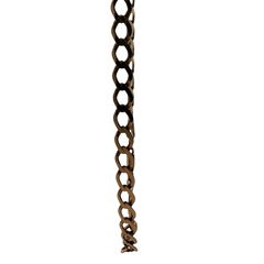 20” Pre-owned 9CT Flat Curb Chain Necklace (11.85g)