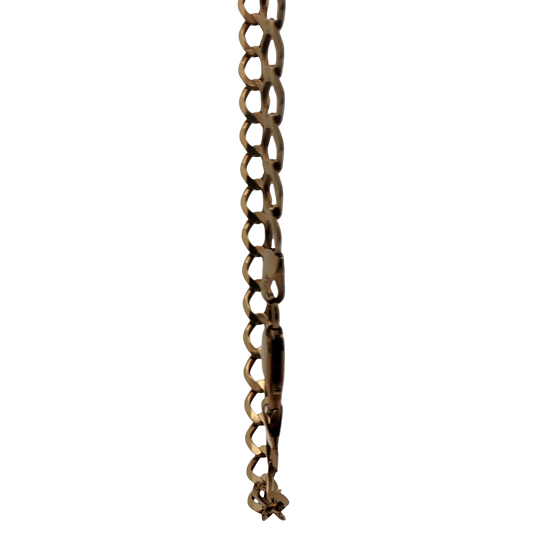 20” Pre-owned 9CT Flat Curb Chain Necklace (11.85g)