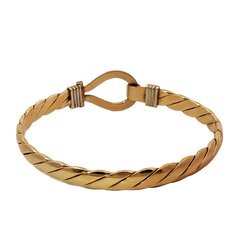7” Pre-owned 9CT Single Hook Bangle (24.2g)