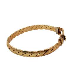 7” Pre-owned 9CT Single Hook Bangle (24.2g)