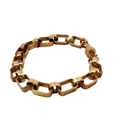 6.5” Pre-owned 9CT Gypsy Link Bracelet (12.98g)