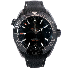 2019 Omega Seamaster Planet Ocean GMT "Deep Black" Ref. 215.92.46.22.01.001 | 45.5mm | Full Set