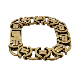 9.5” Pre-owned 9CT Byzantine Bracelet (110.32g)