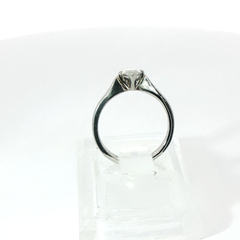 Marquise Cut Solitaire Taper Shoulder 0.7CT SI1 G Platinum Ring Size G 1/2