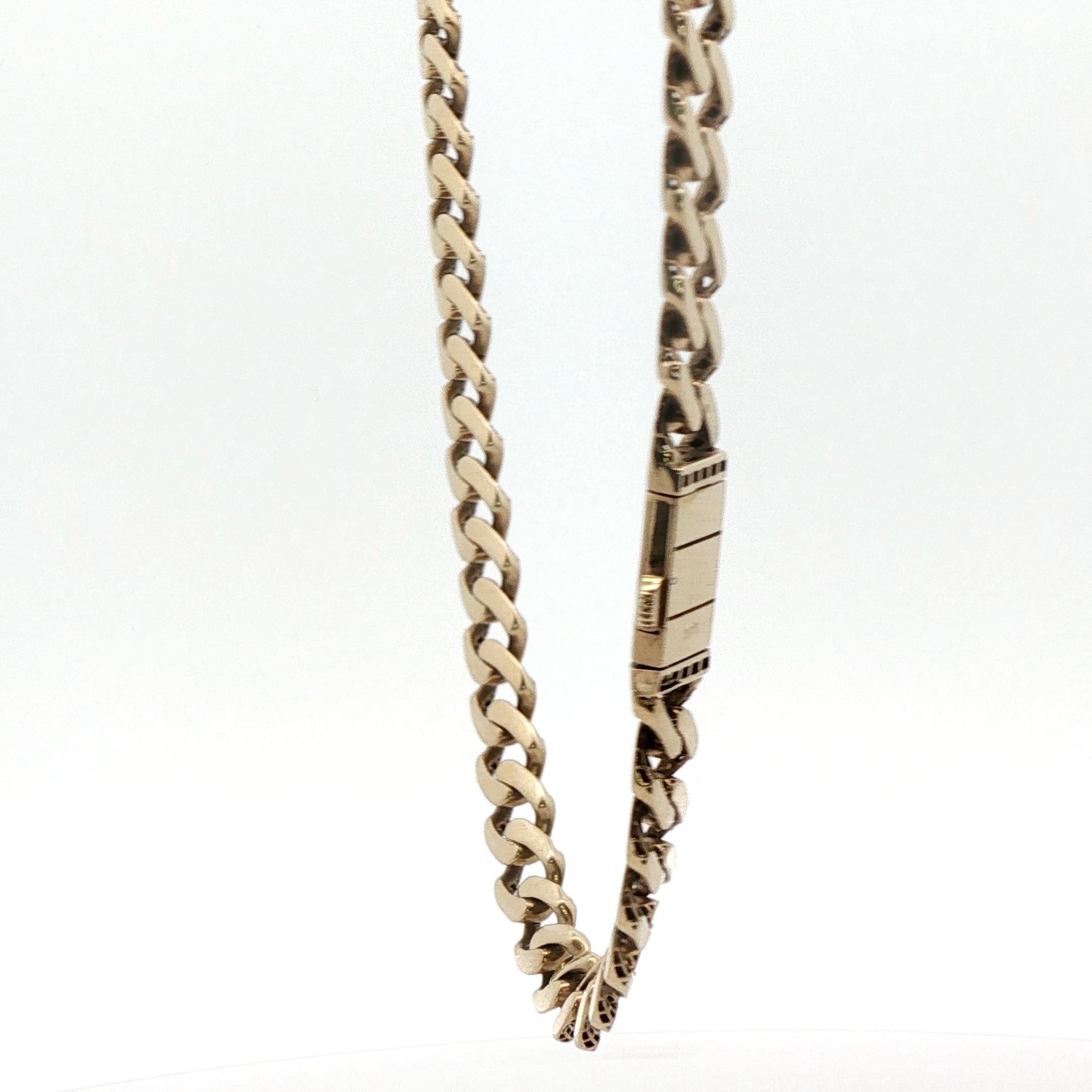 24” Pre-owned 9CT Semi Solid Cuban Necklace (22.08g)