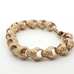 9” Pre-owned 9CT Acorn Bracelet (49.61g)