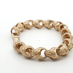 9” Pre-owned 9CT Acorn Bracelet (49.61g)