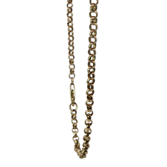 31” Pre-owned 9CT Belcher Chain Necklace (18.47g)