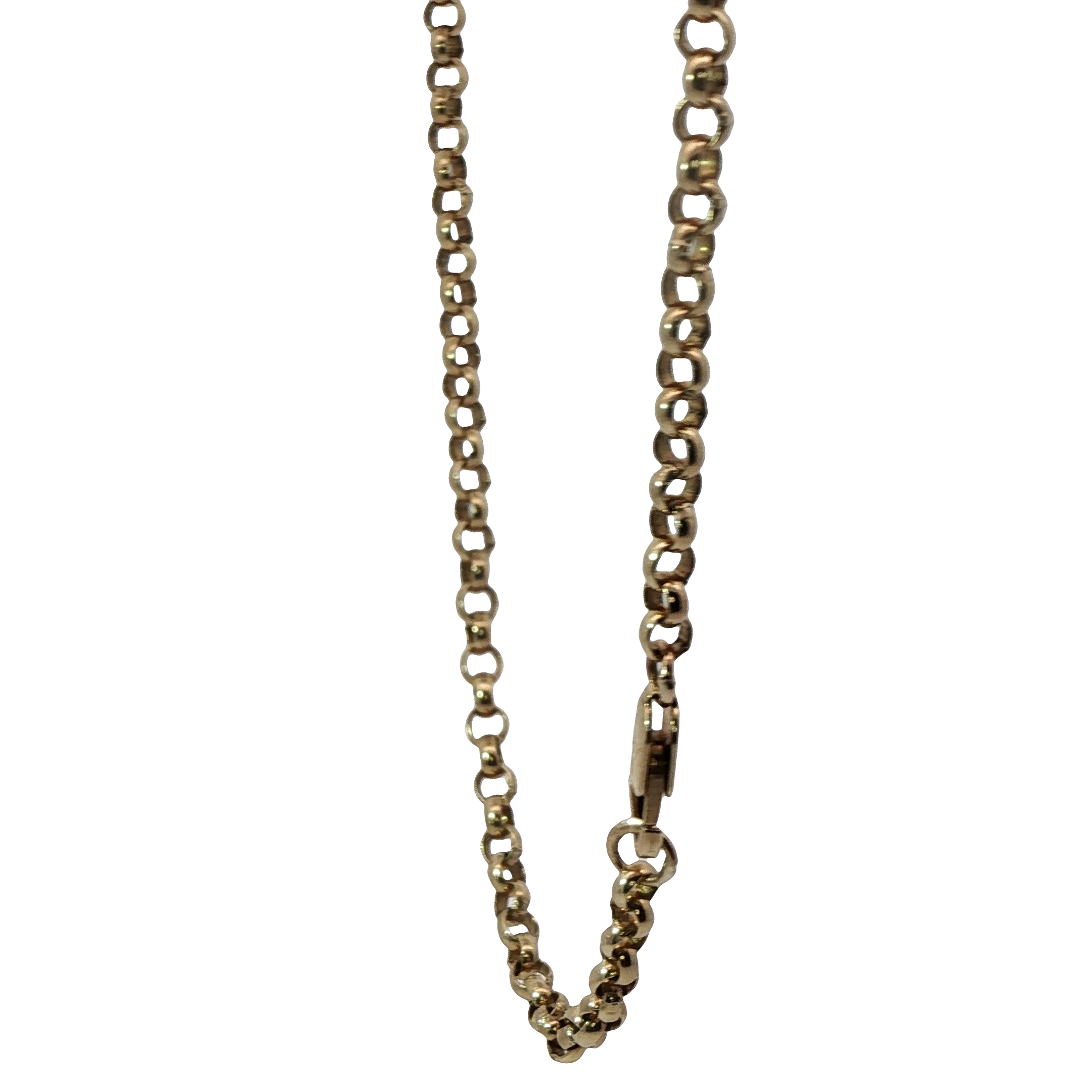 31” Pre-owned 9CT Belcher Chain Necklace (18.47g)