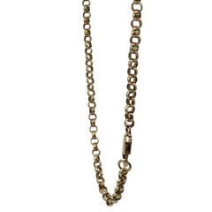 31” Pre-owned 9CT Belcher Chain Necklace (18.47g)