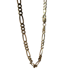 20” Pre-owned 9CT Figaro Chain Necklace (9.75g)