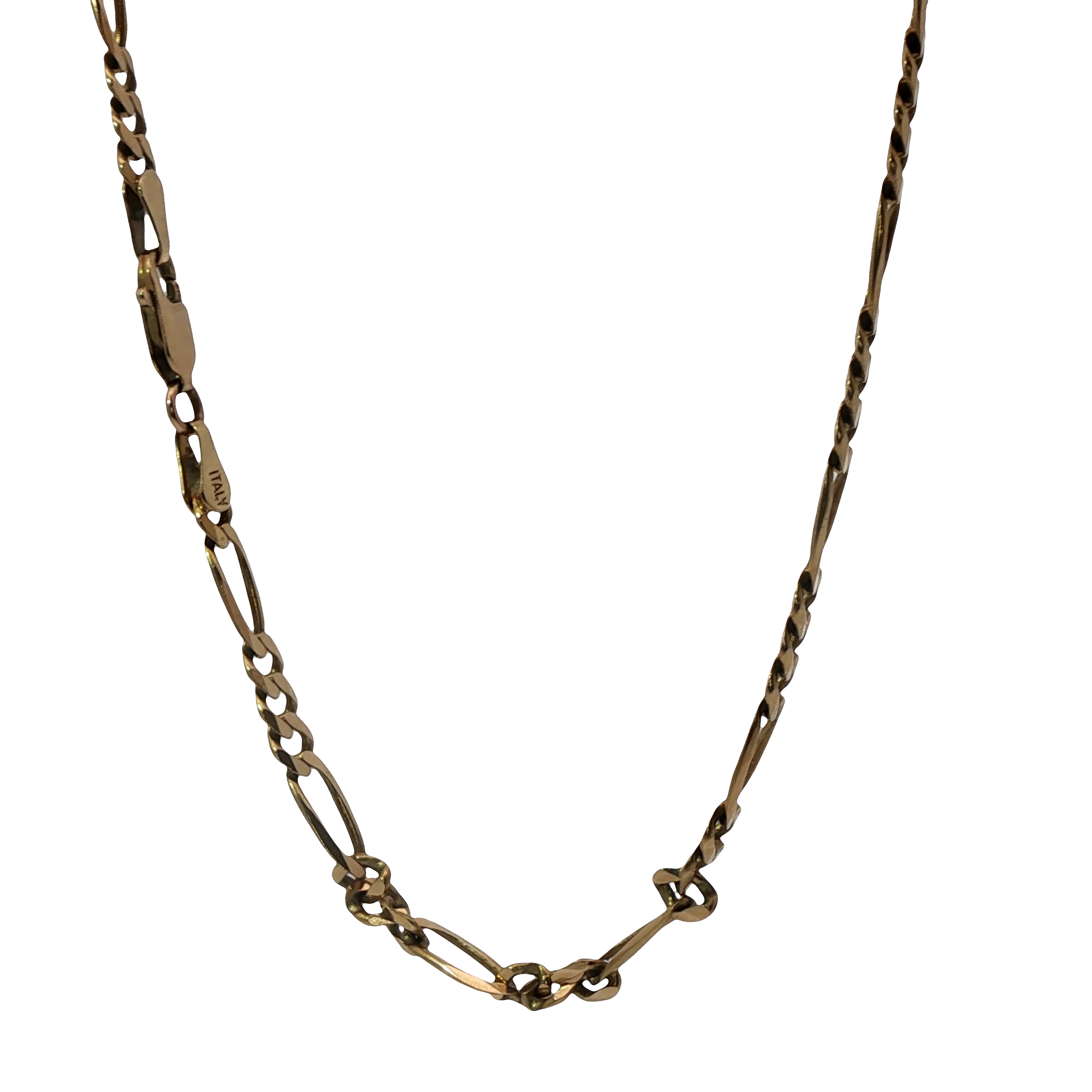 20” Pre-owned 9CT Figaro Chain Necklace (9.75g)