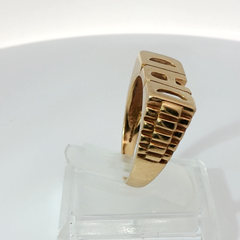 9CT Pre-owned DAD Ring (Size W)