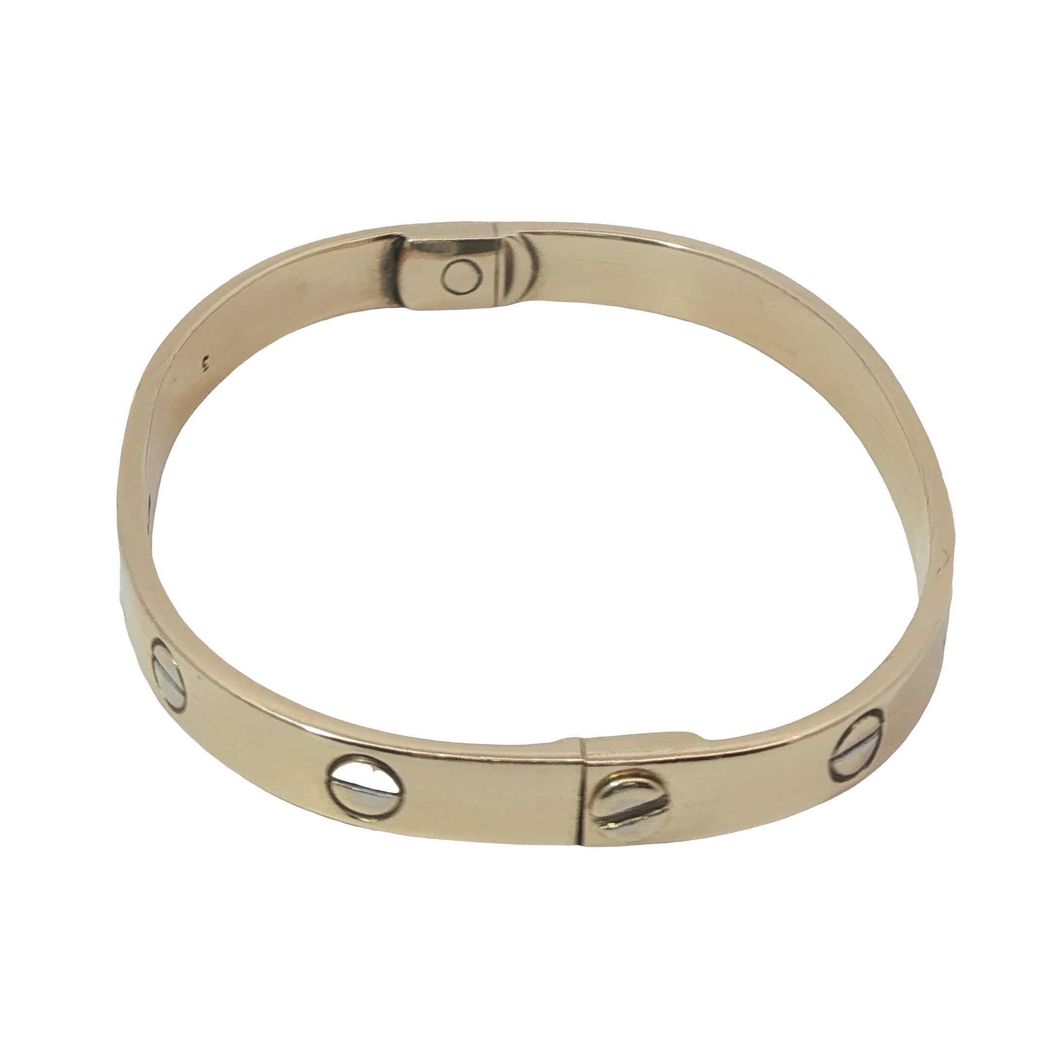 7.5” Pre-owned 9CT Screw Bangle (28.73g)